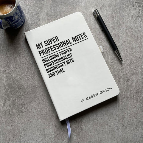 Funny Personalized Super Professional Notepad