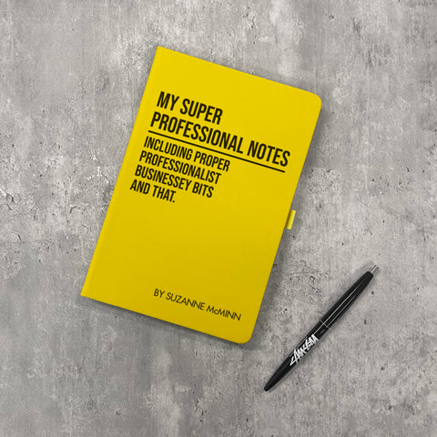 Funny Personalized Super Professional Notepad