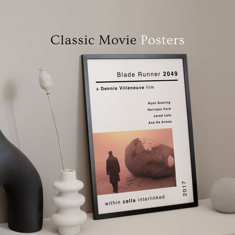 Blade Runner 2049 Minimalist Movie Poster