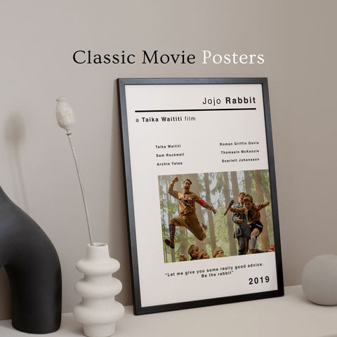 Jojo Rabbit Minimalist Movie Poster