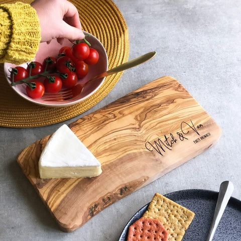 Olive You Loves Olive Me - keepsake cutting board. - Chapel Hill Farms